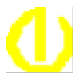 Yellow radio status icon.